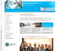 Tablet Screenshot of kruppverlag.de